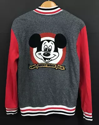 Disney Parks Men's Varsity Jacket Mickey Mouse Club Member Size S Small • $24