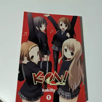K-On! Vol 1 Manga By Kakifly (2017 Loot Crate Limited Edition) English Yen Press • $15