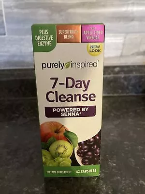 Purely Inspired 7-Day Cleanse. Powered By Senna. 42 Cap. Exp. 05/2026 • $14