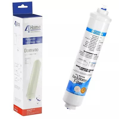 External Inline Water Filter Cartridge For Daewoo Fridges & Freezers DD-7098 • £6.99