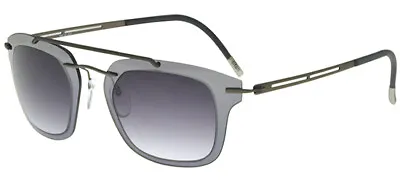 £266 • Buy Silhouette EXPLORER LINE EXTENSION 8690 SILVER/GREY SHADED Men Sunglasses