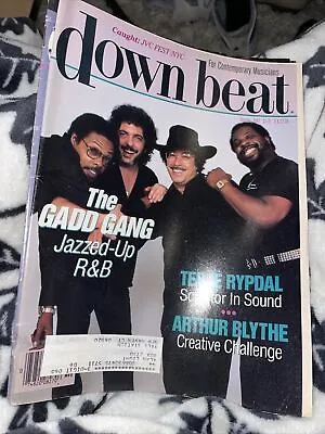 Down Beat Mag The Gadd Gang Terje Rypdal October 1987 • $22.99