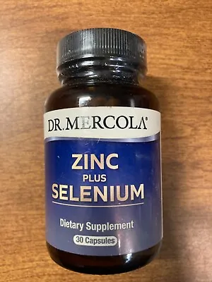 Dr. Mercola Zinc Plus Selenium Dietary Supplement 30 Capsules • $11.99