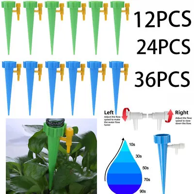 £6.89 • Buy Auto Drip Irrigation System Watering Plant Dripper Spike Garden Waterer Tools