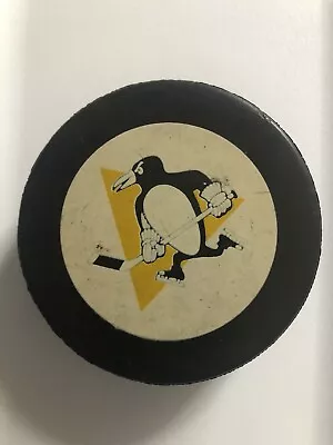 Vintage Pittsburgh Penguins Hockey Puck  • $28.88