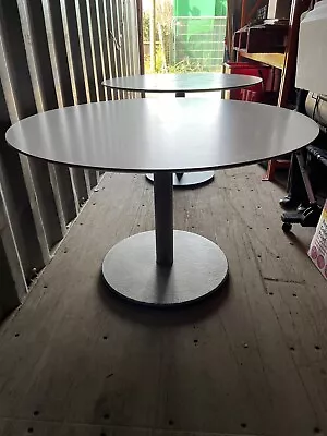 Circular Office Large Meeting Table Dimesions 74cm X 120cm Job Lot Of 6 Tables • £145