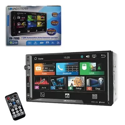 Soundstream Vm-700hb 2din 7  Car Digital Media Player Usb Bluetooth Android Link • $87.99