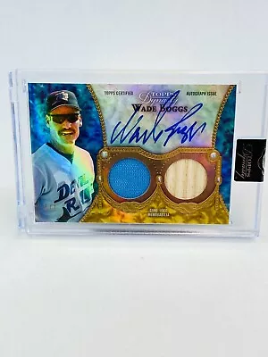 2022 Topps Dynasty Wade Boggs Dual Relic Auto #1/1 • $72