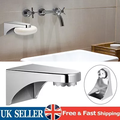 1/2/3x Magnetic Bathroom Soap Dish Soap Holder Hanger Soapbox Plate Tray Holder • £7.18