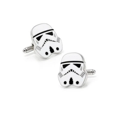 £4.99 • Buy Stylish Men's Women's Star Wars Storm Trooper Cufflinks For Wedding Party
