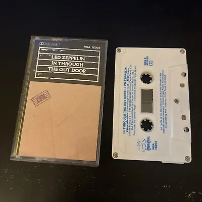 Led Zeppelin - In Through The Door (Cassette Tape) M5a 16002 • $24.99