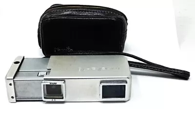 Vintage Minolta [Model 16-P] Sub-Miniature 16mm Viewfinder Film Camera W/ Case • $35.99