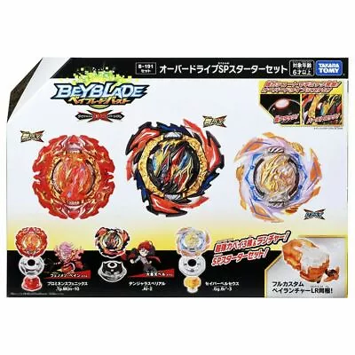 £70.89 • Buy (UK STOCK) Takara Tomy Beyblade Burst B-191 Overdrive Special Starter Set