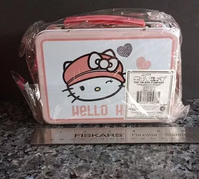 Hello Kitty Sanrio Mini Tin Lunch Box Case 2008 Collection Near Vintage Ex Cond • $38.99