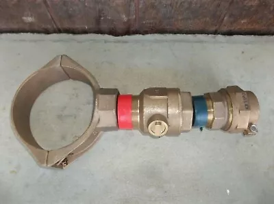 Mueller 6 Inch Water Main Brass Saddle Incorporation Pvc Adapter 2 Inch Tap New  • $650