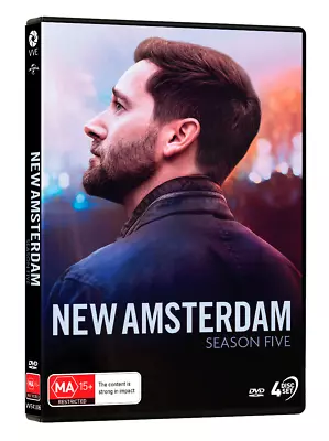 BRAND NEW New Amsterdam : Season 5 (DVD 2024) *PREORDER R4 Series Five • $44.95