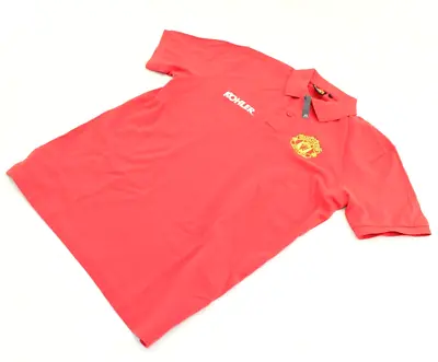 Manchester United FC Kohler Official Polo Shirt - S SMALL Red Devils Man U MUFC • $19.99