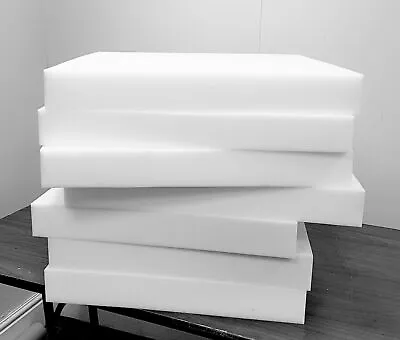 £7.99 • Buy High Density Upholstery Foam - CUT TO SIZE - Seating Pad Caravan Cushions Bar