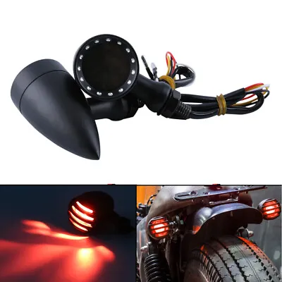 Motorcycle LED Brake Tail Lights For Yamaha Vstar XVS 650 1100 Custom Silverado • $22.03