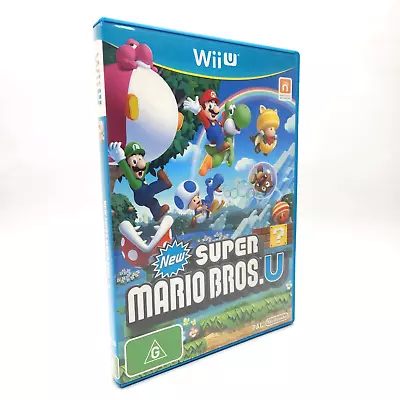 New Super Mario Bros. U - Nintendo Wii U - Map Included • $23