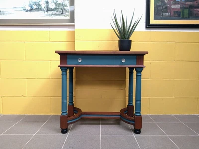 £90 • Buy Antique Vintage Console Table ~ Hall Table ~ Bespoke Hand Painted  ~ Side Table 
