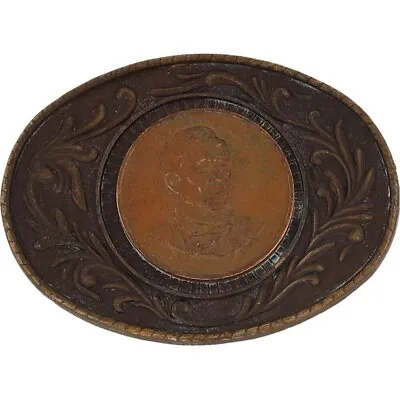 John Wayne Duke Movie Film Wild West Western Cowboy 1980s Vintage Belt Buckle • $25