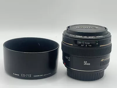 CANON EF 50mm F/1.4 USM LENS - E F 50 Mm 1:1.4 - VERY GOOD • £148