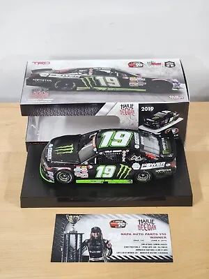 2019 #19 Hailie Deegan Monster Energy Colorado Win 1/24 Action NASCAR Diecast • $89.99