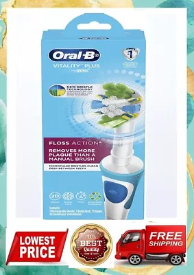 Oral-B Vitality Plus Floss Action Electric Toothbrush FREE SHIPMEMT. • $52.99