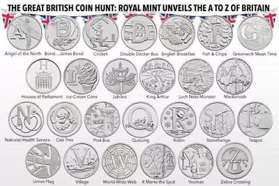 2018 Alphabet A-Z 10p Pence Coins Collection - Choose Unc Letters Or Full Set  • £5.95