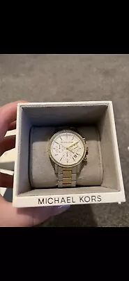 Ladies Michael Kors Watch Two Tone. • £180