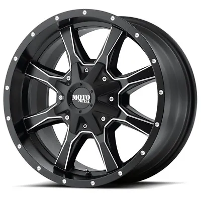 20 Inch Milled Black Wheels Rims Chevy Silverado 1500 Tahoe Truck Suburban 6 Lug • $286