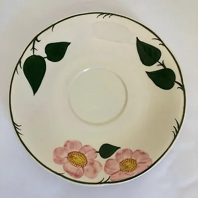 Saucer For Cream Soup Bowl Wild Rose By Villeroy & Boch West Germany 7 1/8  • $9.50