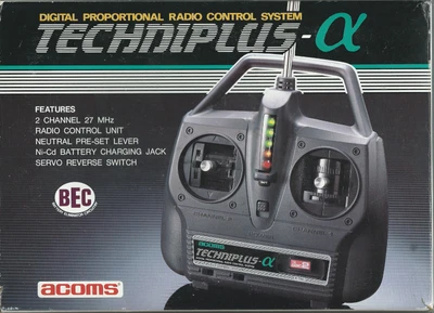 £79.89 • Buy MINT+BOXED Acoms Techniplus-a Alpha 2 Channel Radio REMOTE Control ONLY 4 TAMIYA