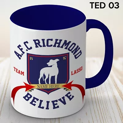 Personalised TED LASSO ROY KENT AFC RICHMOND Gift Mug Add Name Choose Colour • £8.99