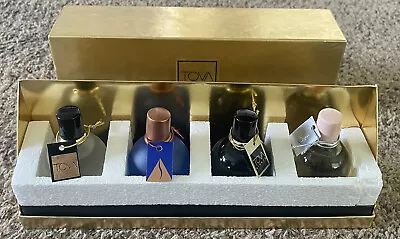 Vintage TOVA Perfume Gift Set Of 4 1 Oz Each Nights Body Mind Spirit Calm • $100