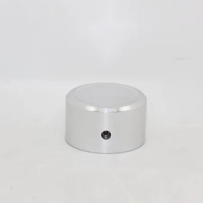 New Silver Black Knob Hifi DIY Kits Big Size Quality Aluminum Knob Volume • $9.99