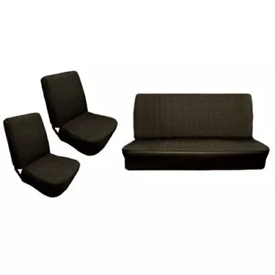 $199.95 • Buy Black Vinyl Seat Cover, Front & Rear Set VW Beetle 1965-67 EMPI 4637
