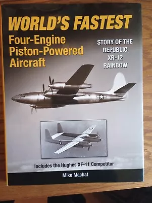 World's Fastest Multi-Engine Piston Powered Aircraft The Republic XR-12 RAINBOW • $55