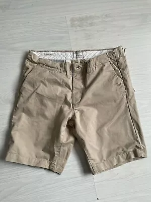 Jack & Jones Shorts Male Medium Sized Beige /brown Chino Regular Fitted Shorts • £10