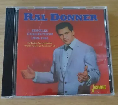 RAL DONNER--Singles Collection 1959-1962 --27 TRACKS--AS NEW--V/G+ • £7