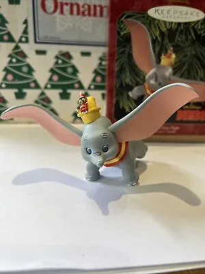 £24.99 • Buy Dumbo‘s First Flight Christmas Hallmark Keepsake Ornament New In Box