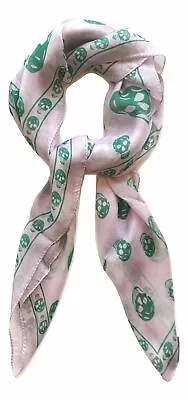 $349.03 • Buy ALEXANDER MCQUEEN Scarf Foulard Keffiyeh Woman IN Chiffon Of Silk 110640 Lilac
