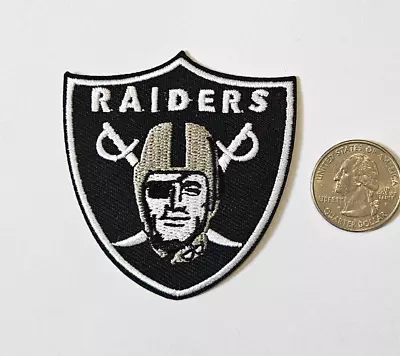 Las Vegas La Oakland Raiders Nfl Logo Embroidered Iron On Sew On Patch Fs • $5.49