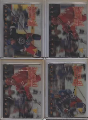 1995-96 PINNACLE NHL HOCKEY [McDONALD's CANADA] [LOT Of 20] • $60