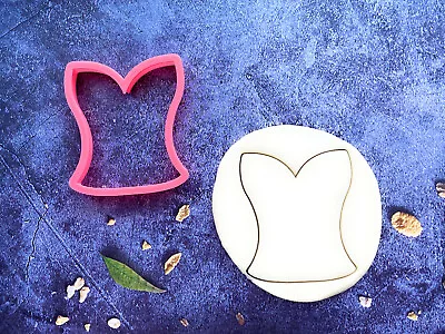 £3.79 • Buy Princess Corset Cookie Cutter | Fondant Cake Decorating | UK Seller