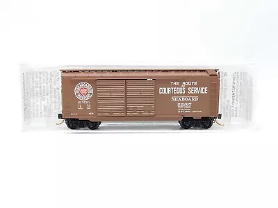 N Scale Micro-Trains MTL 23050 SAL  Courteous Service  40' Steel Box Car #22297 • $14.95