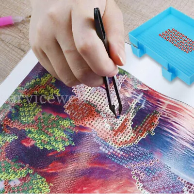 $16.47 • Buy 22 Piece 5D Diamond Painting Tools Box Diamond Accessories Diy Art Craft Pen Set