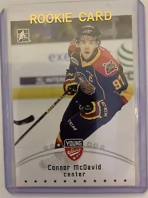CONNOR McDAVID ROOKIE CARD 2014 Leaf RC Edmonton Oilers Hockey YOUNG STARS RC! • $0.99