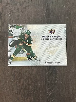 Marcus Foligno 2023 Upper Deck Director Of Boards #DB-8  Minnesota Wild • $3